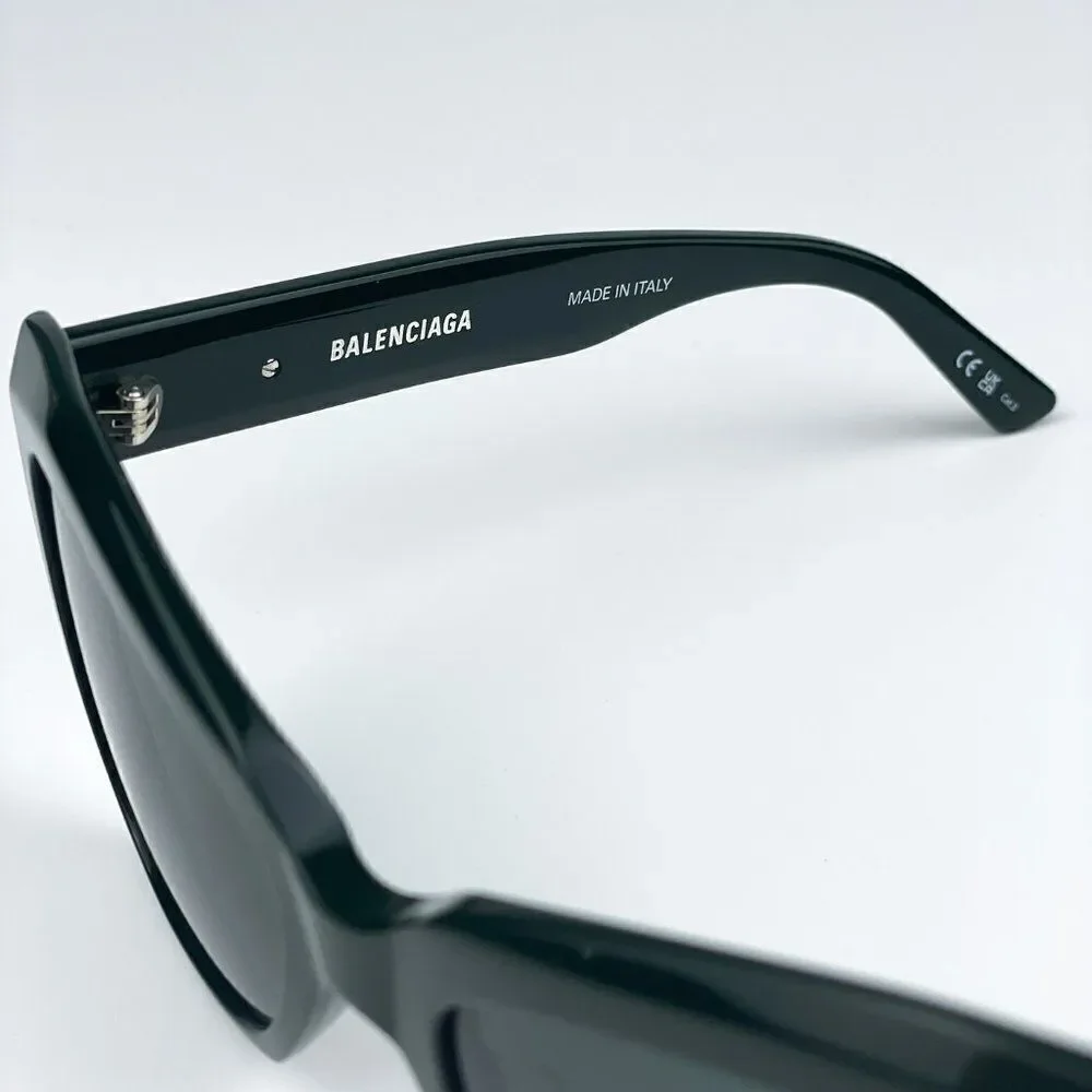 SALE! NEW Balenciaga BB0271S 004 Green Cat Eye Women Sunglasses